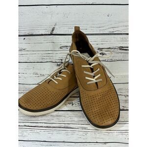 Men's Merrell Tan Leather Shoes Size 9.5